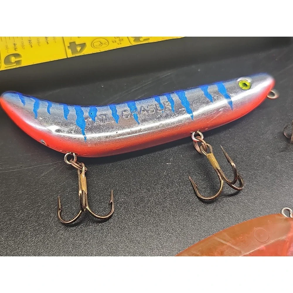 Rare Cotton Cordell Super Spot, Tail Chaser Manns, Wee Frog Rebel. Vintage